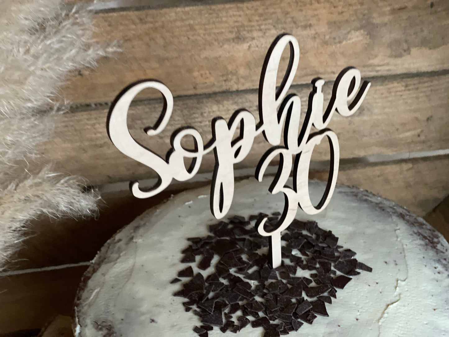 Caketopper - personalisiert mit Geburtstagszahl