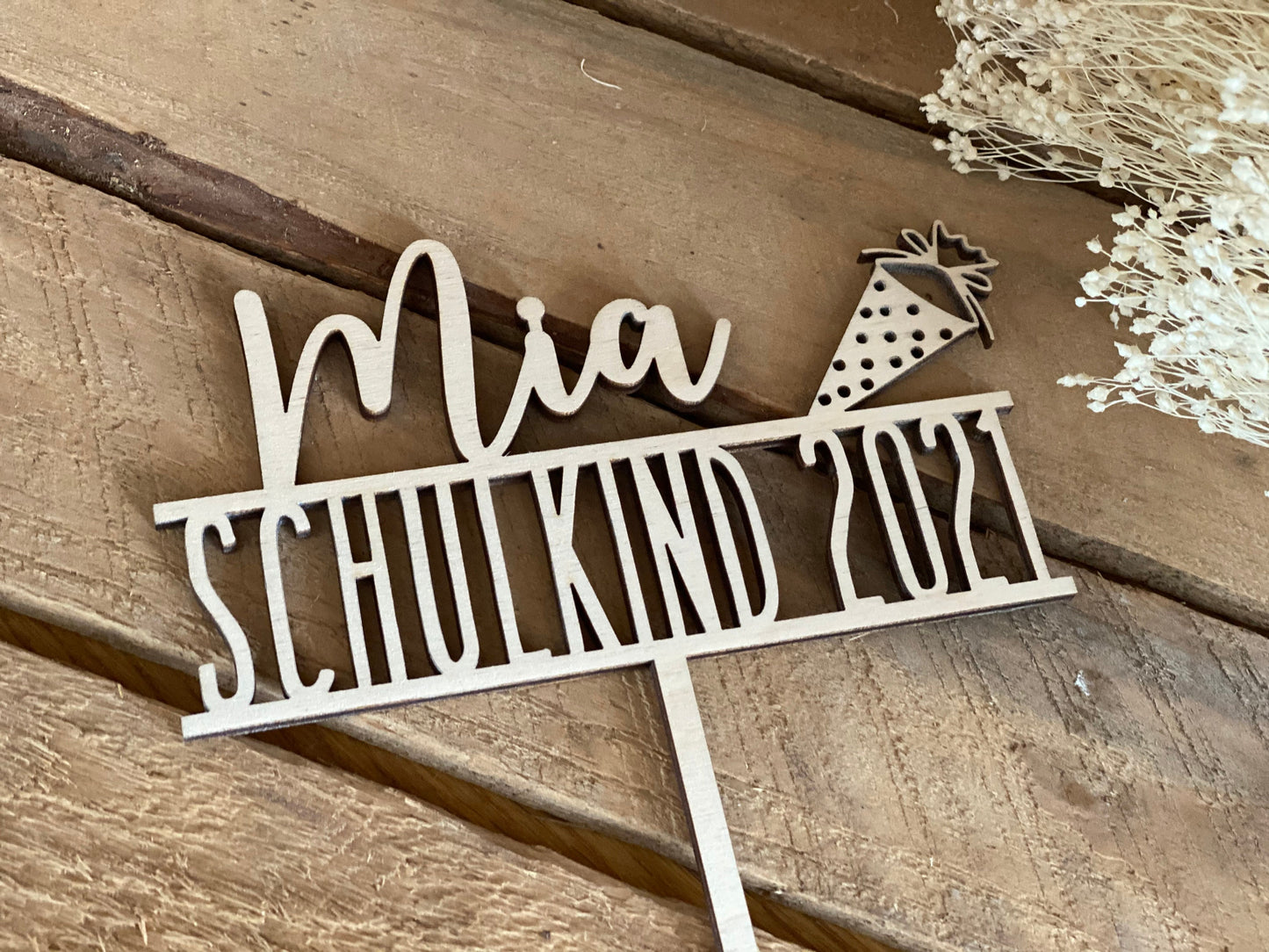 Personalisierter Caketopper - Schulkind 2025