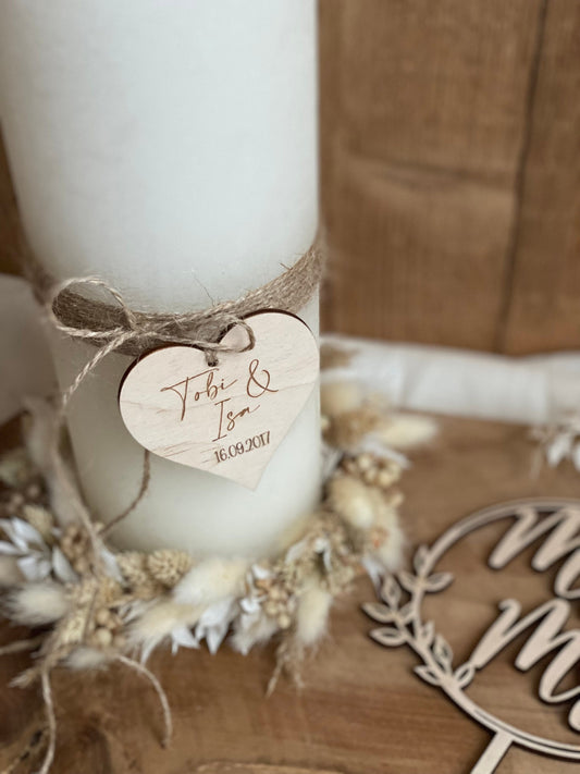 Personalisierter Kerzenanhänger