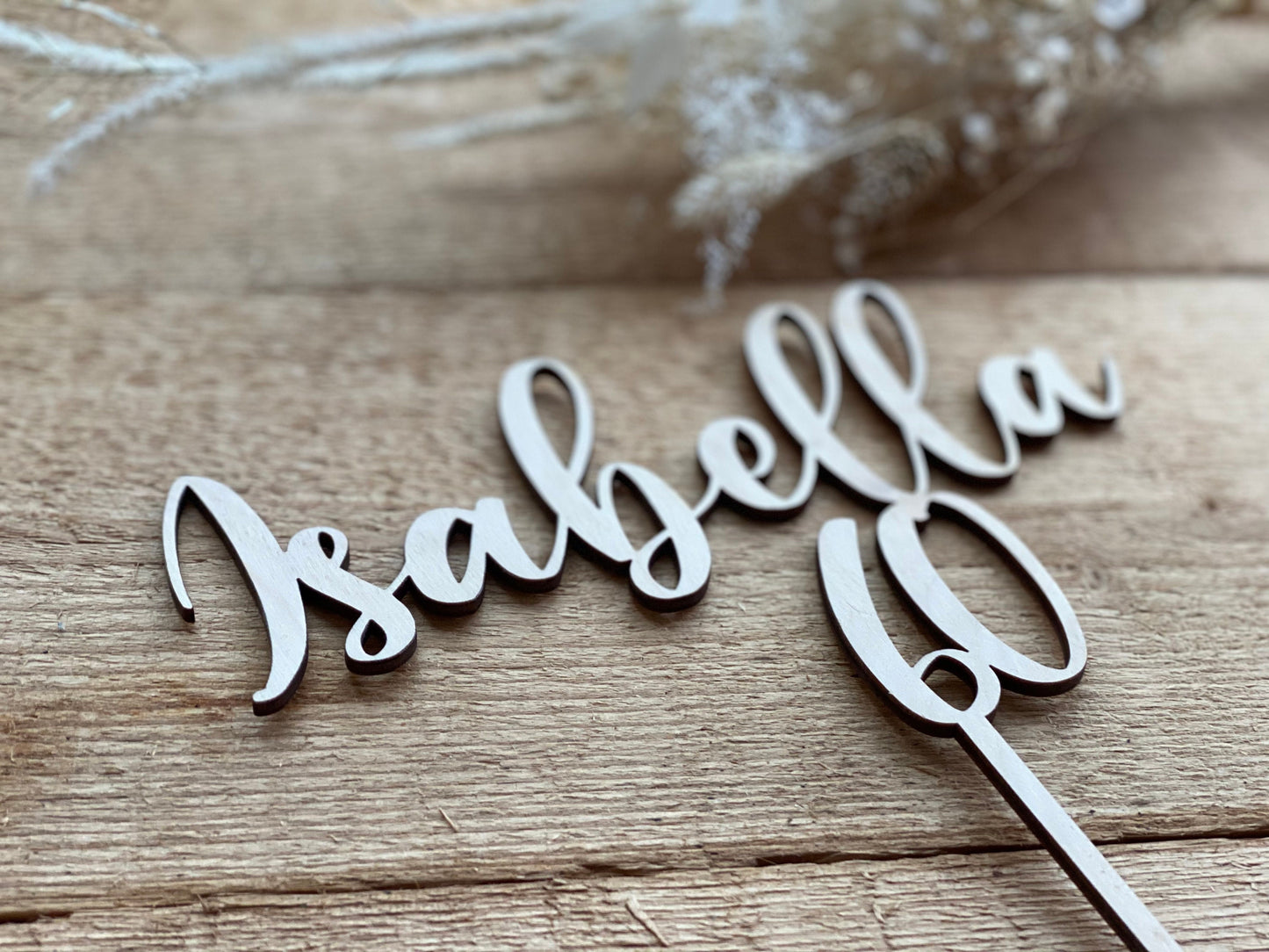 Caketopper - personalisiert mit Geburtstagszahl