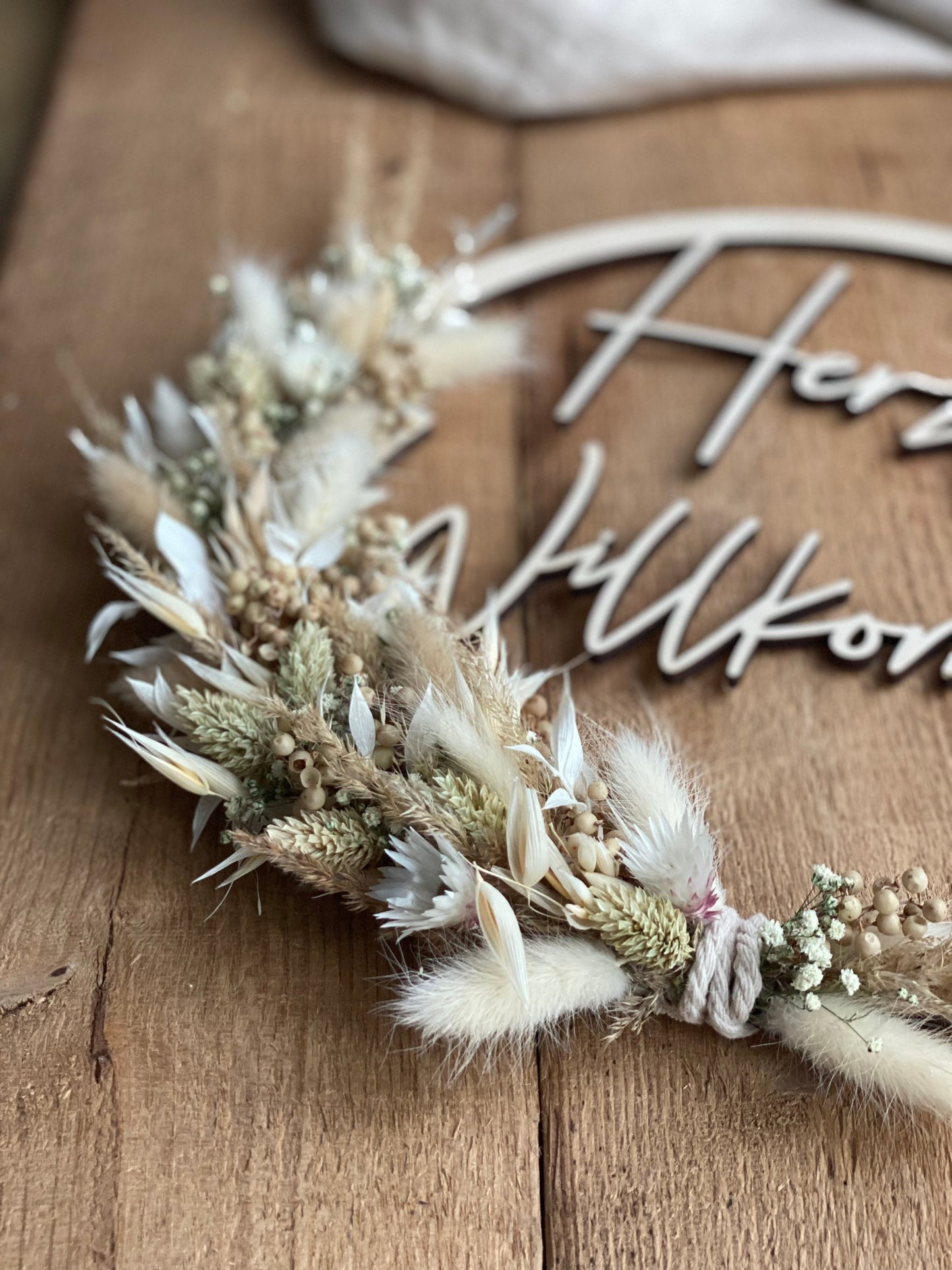 Türschild Herzlich Willkommen Ø20cm oder Ø30cm