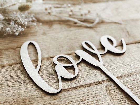 Caketopper - love