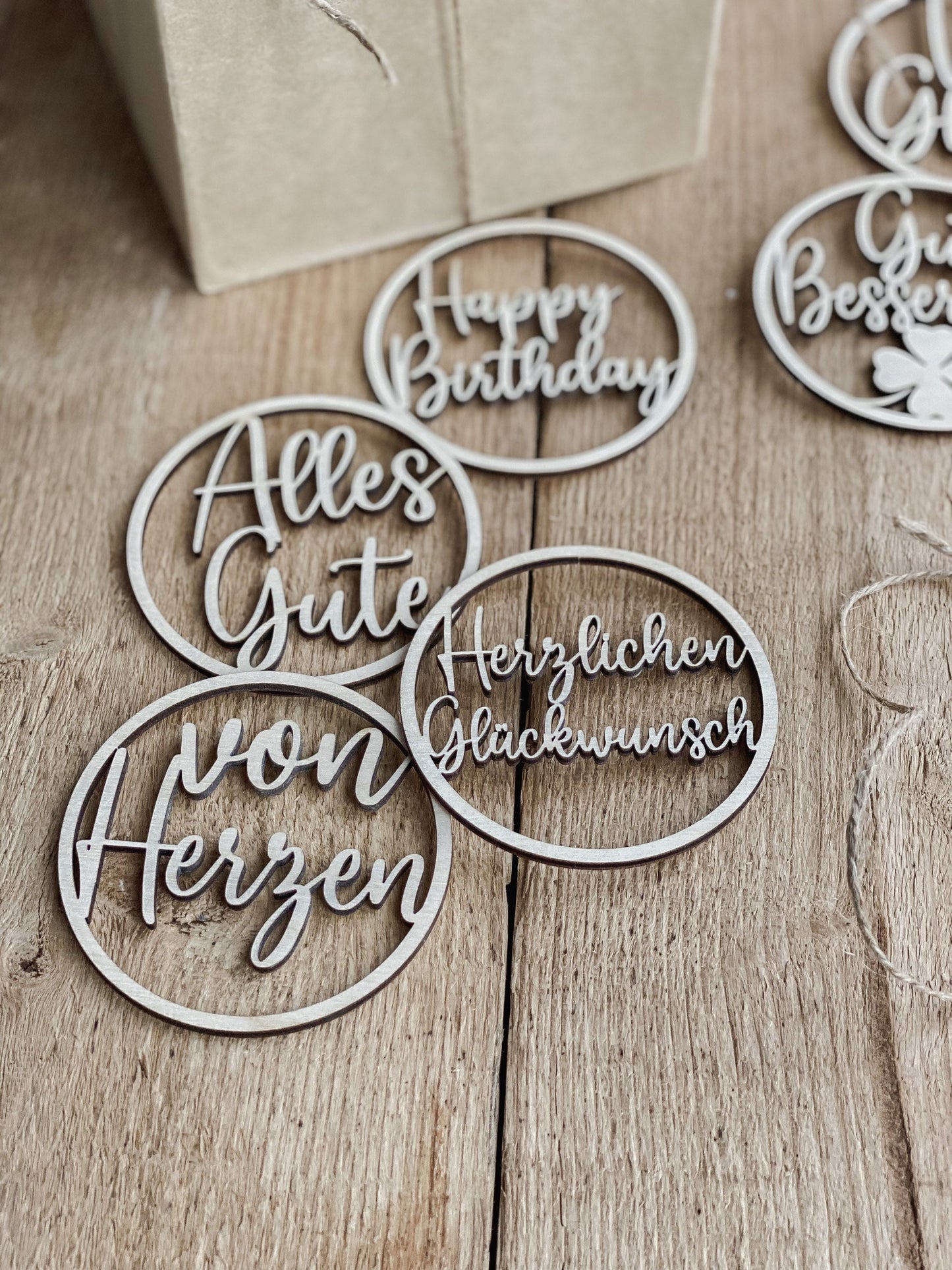 Geschenkanhänger - Wünsche