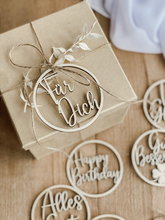 Geschenkanhänger - Wünsche