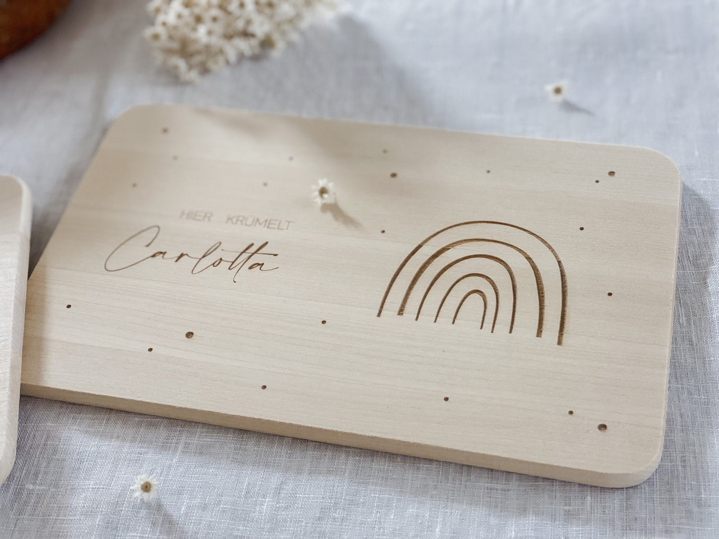 Personalisiertes Frühstücksbrettchen mit Motiv