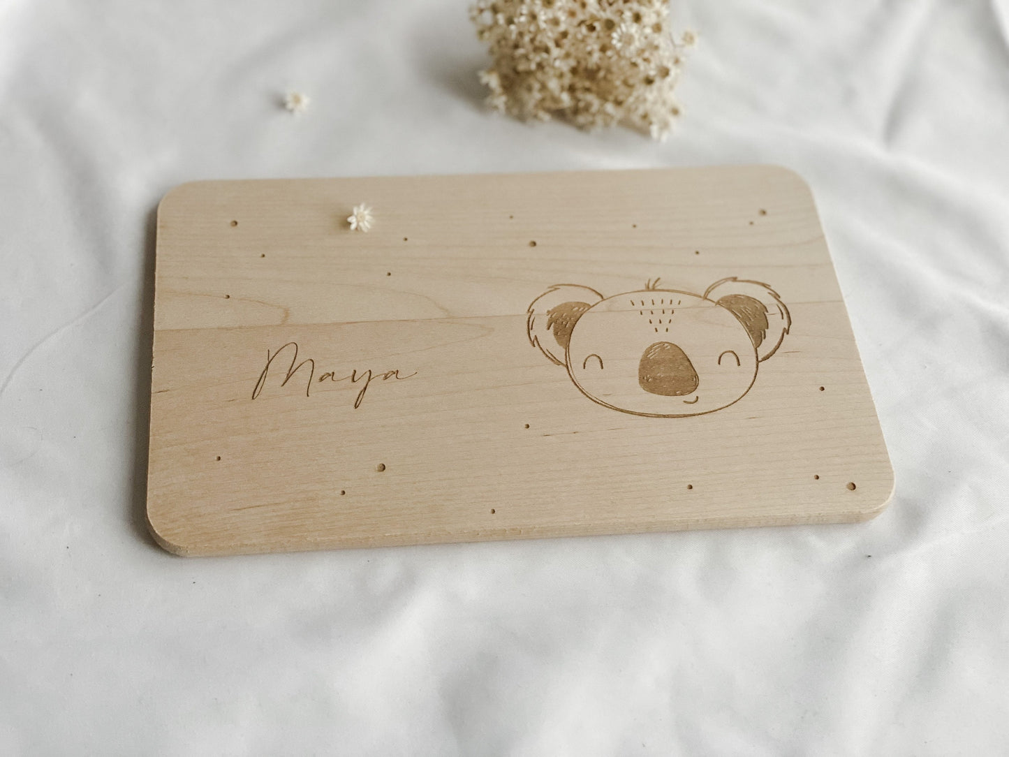 Personalisiertes Frühstücksbrettchen mit Motiv