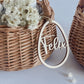 Personalisiertes Osterkörbchen I Osternest I Ei-Anhänger für Osterkorb I Osterdeko I Holzanhänger ausgestanzt