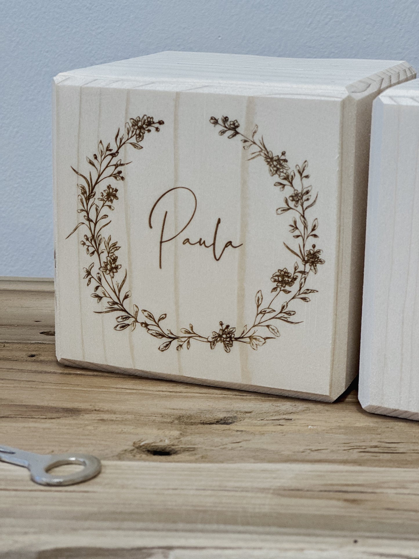 Personalisierte Spardose aus Holz I Spardose mit Namen I Geschenk zur Geburt, Taufe oder Einschulung