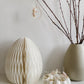 Osterei aus Papier I Wabenei 10, 15 oder 30cm I Osterdekoration I Skandinavische Deko