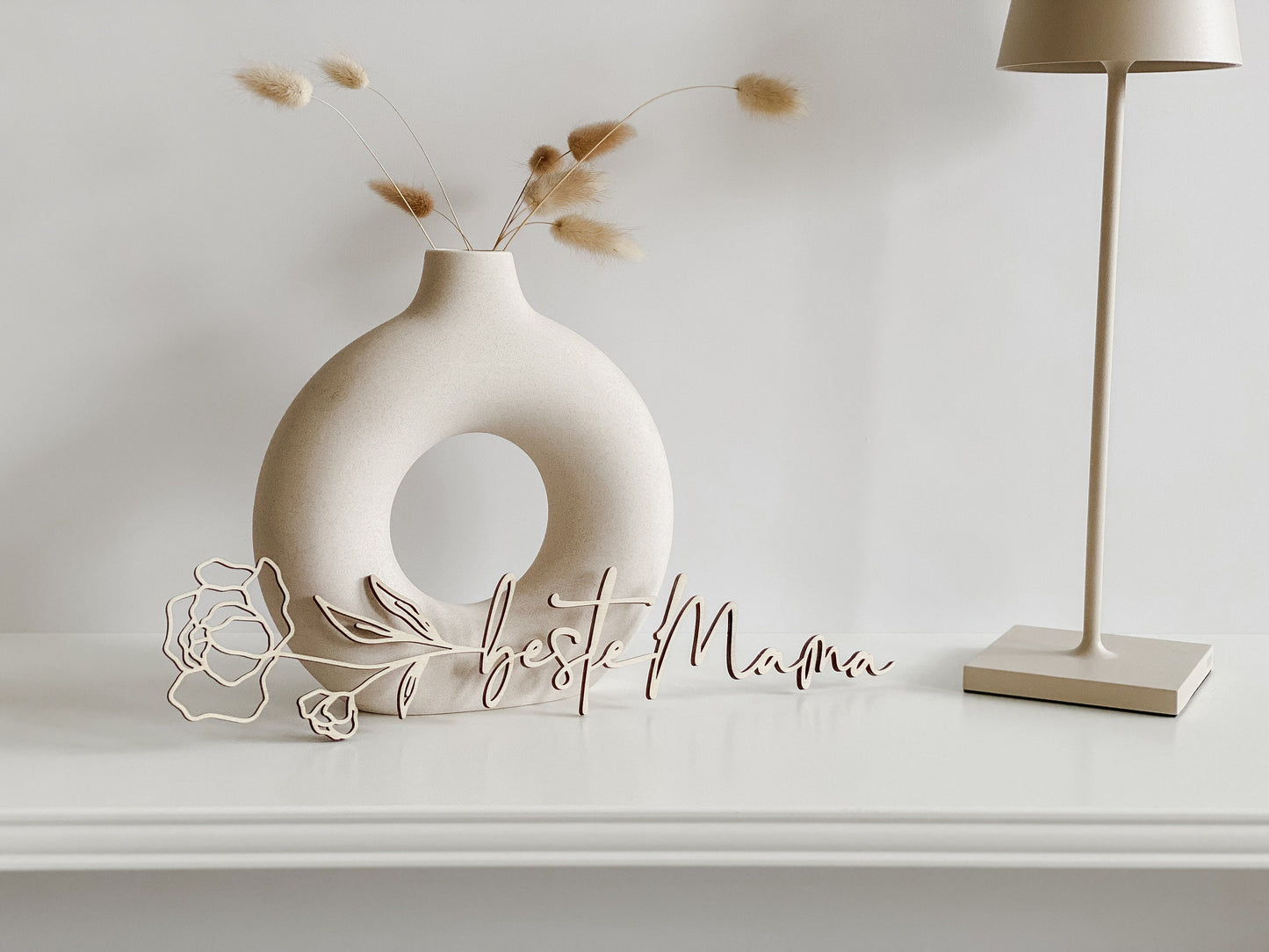 Holzblume - beste Mama I Muttertagsgeschenk