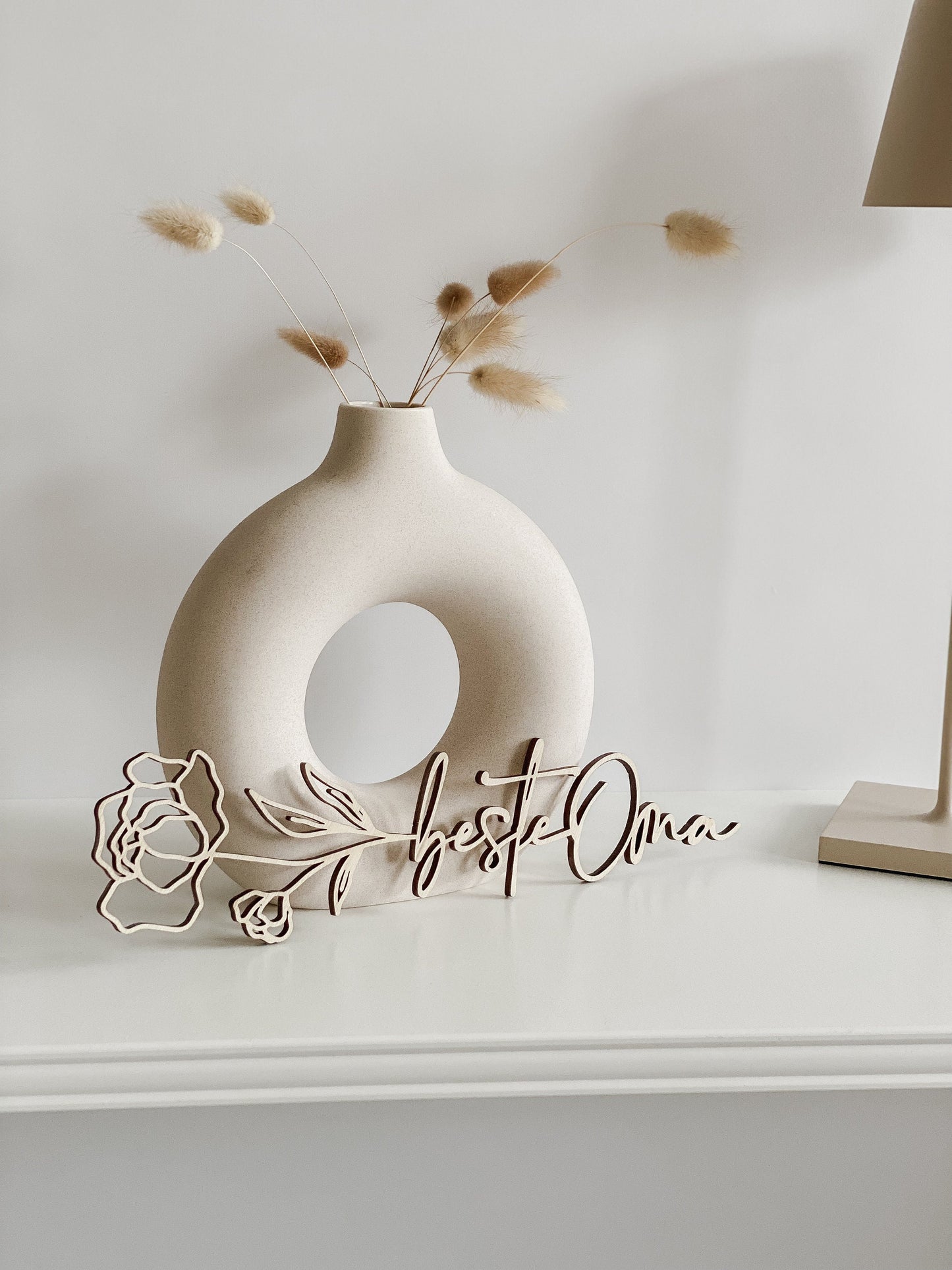 Holzblume - beste Oma I Muttertagsgeschenk I Geschenk für die Oma