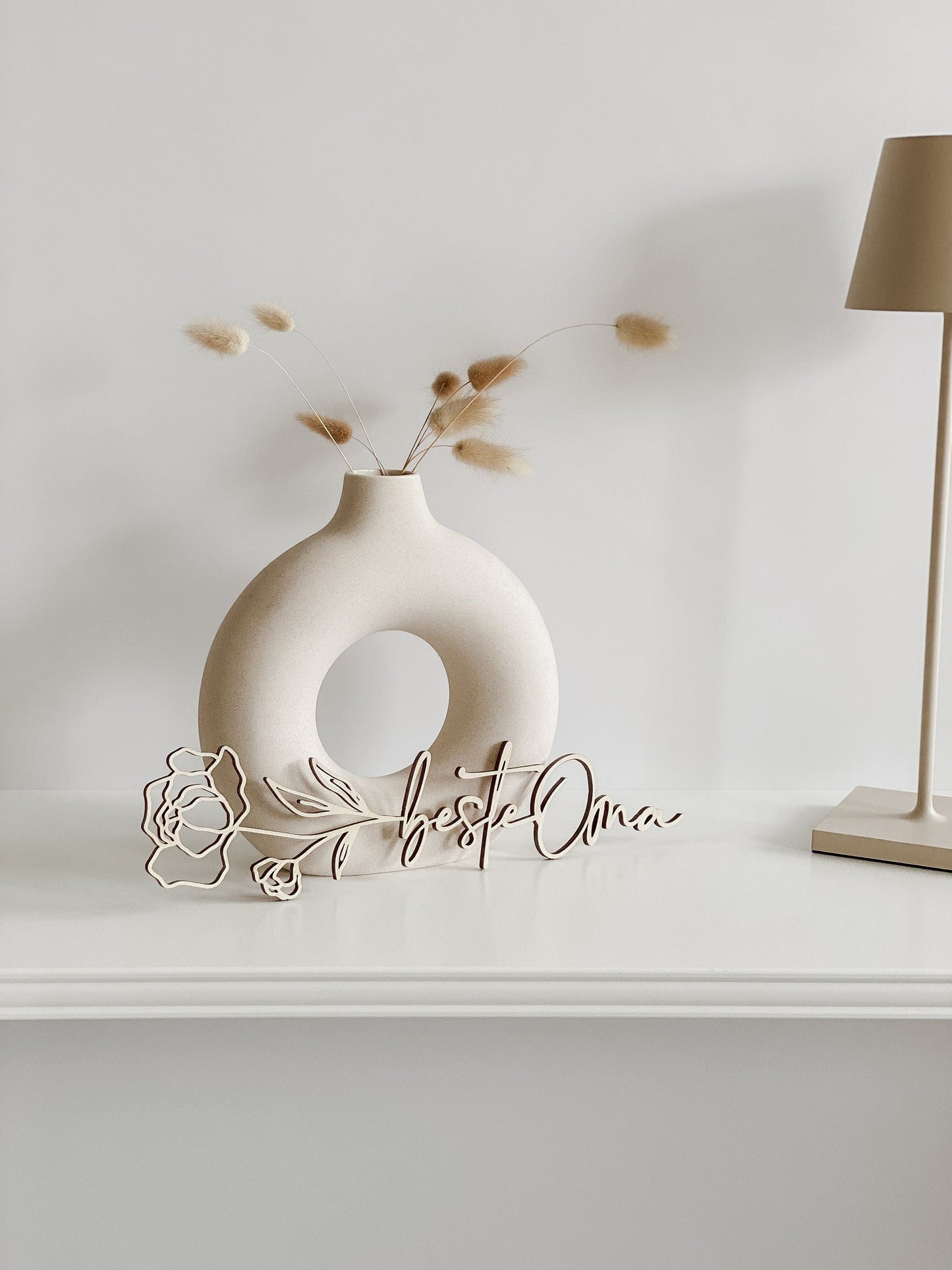 Holzblume - beste Oma I Muttertagsgeschenk I Geschenk für die Oma