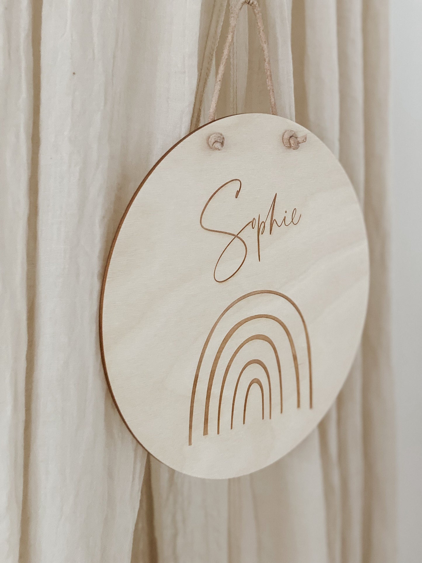 Holzschild mit Name I Namensschild mit Motiv I personalisiertes Holzschild I Kinderzimmer I Geschenk zur Geburt