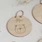 Holzschild mit Name I Namensschild mit Motiv I personalisiertes Holzschild I Kinderzimmer I Geschenk zur Geburt