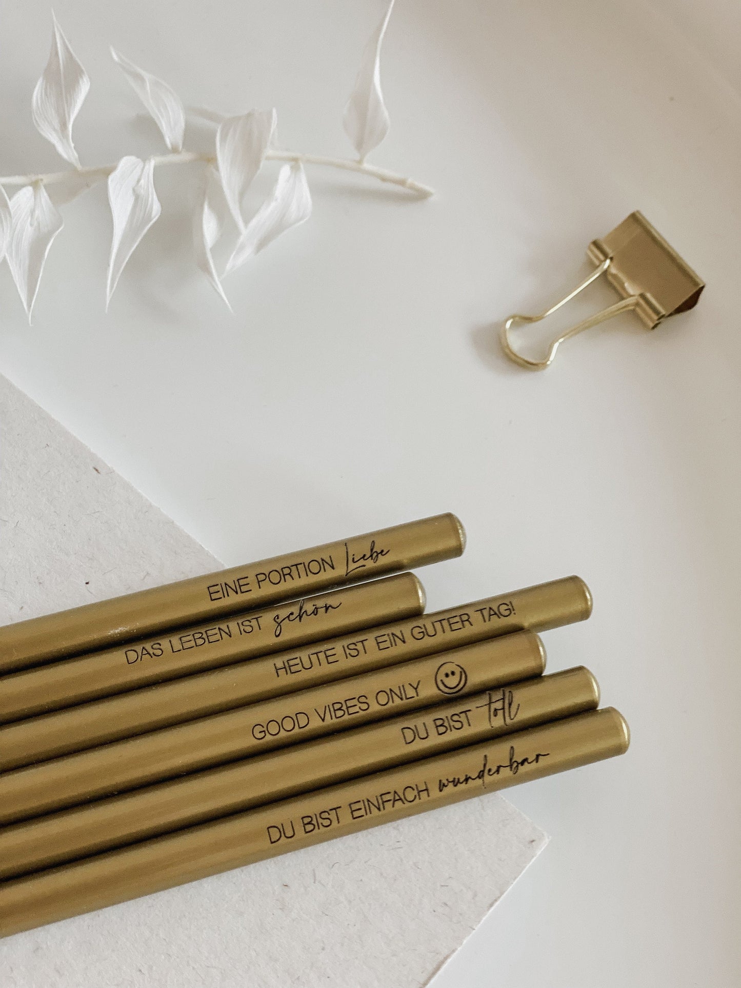 Bleistift mit Spruch I personalisierte Bleistifte I Geschenk Freundin I Mitbringsel I Kleinigkeit