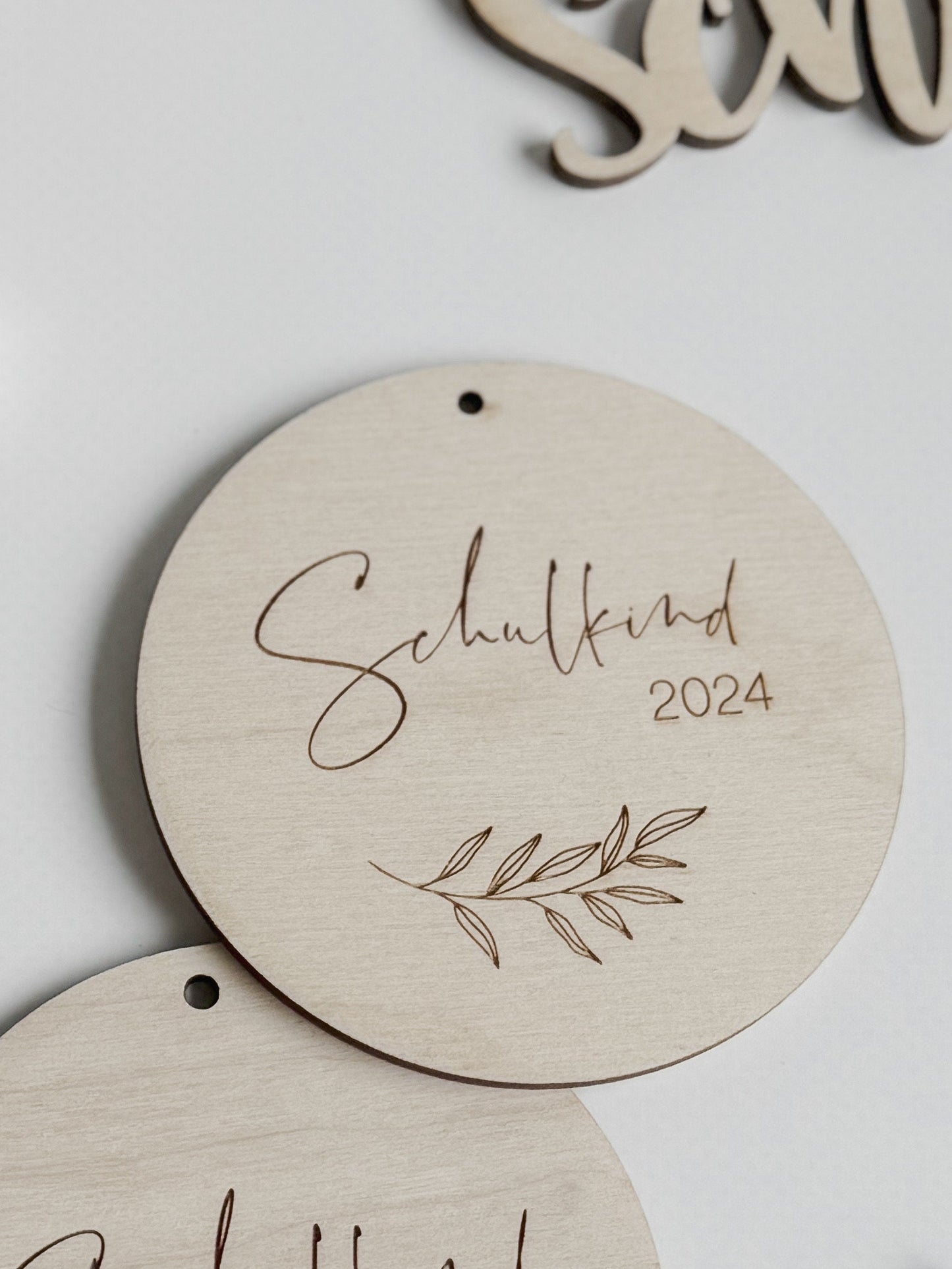 Schultütenanhänger personalisiert I Geschenkanhänger Einschulung