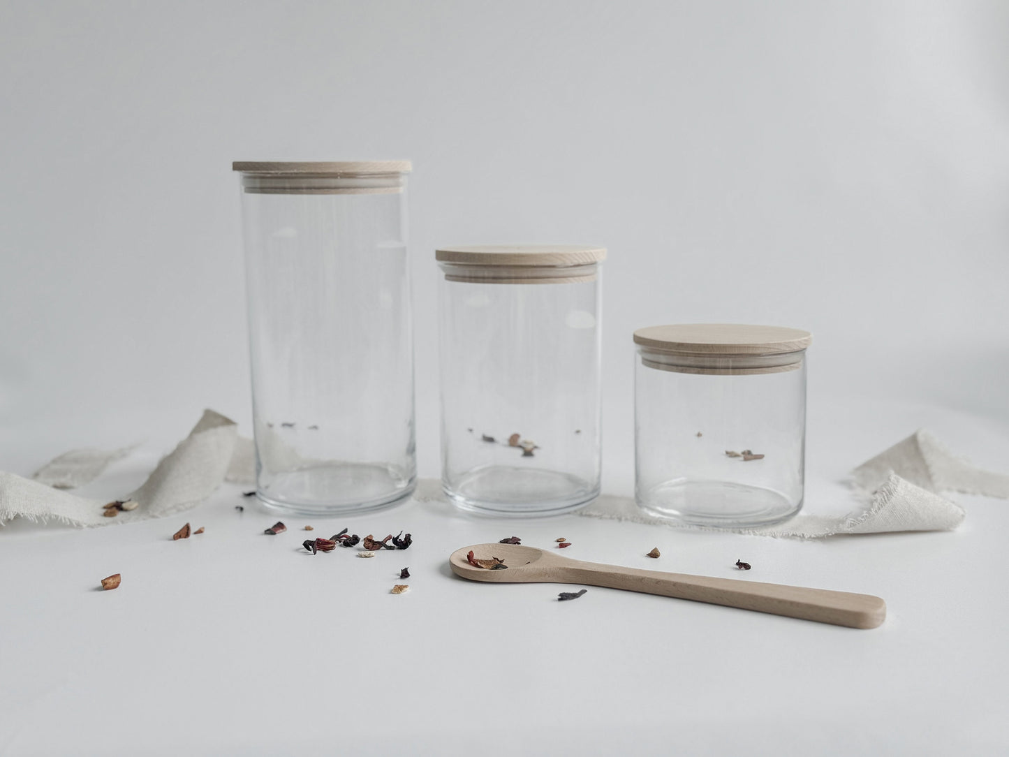 Vorratsglas 'Süße Ostergrüße' I Vorratsglas mit graviertem Holzdeckel I Geschenkidee Ostern I Mitbringsel