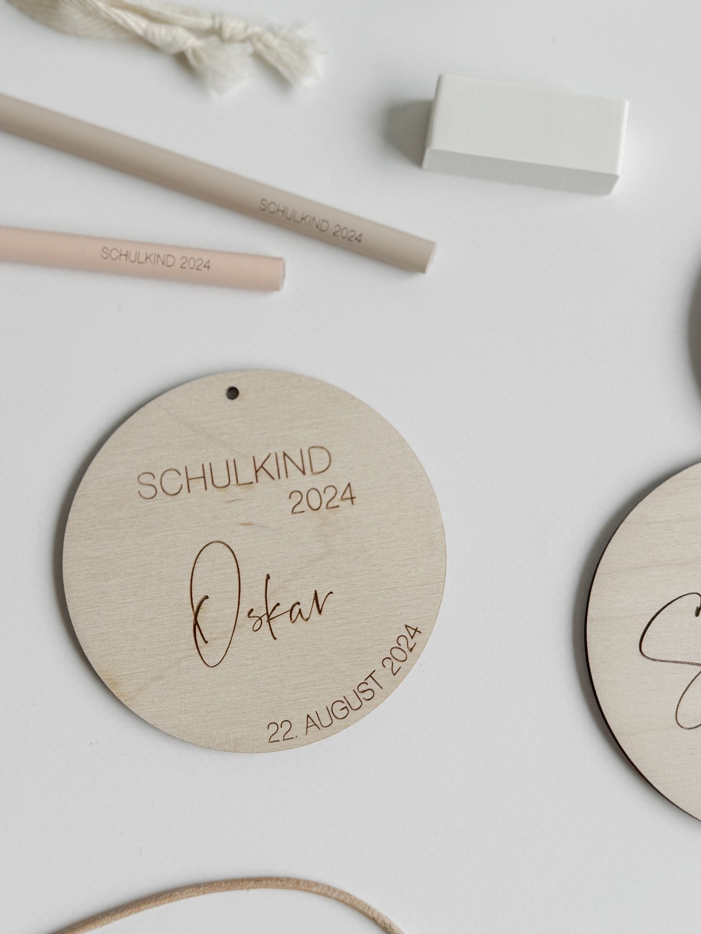 Schultütenanhänger personalisiert I Geschenkanhänger Einschulung