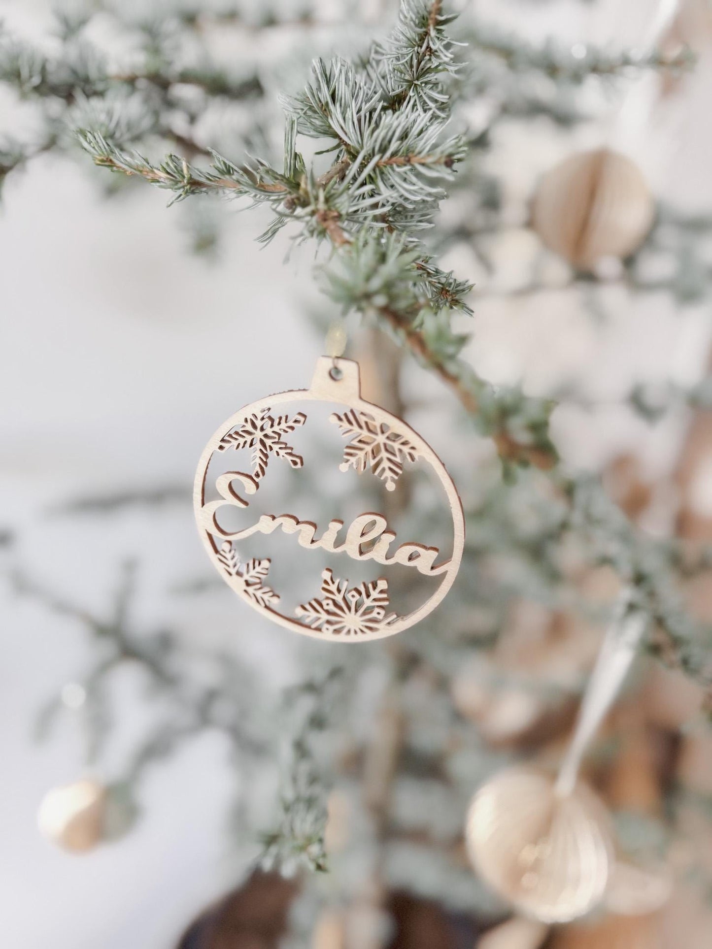 Personalisierte Christbaumkugel