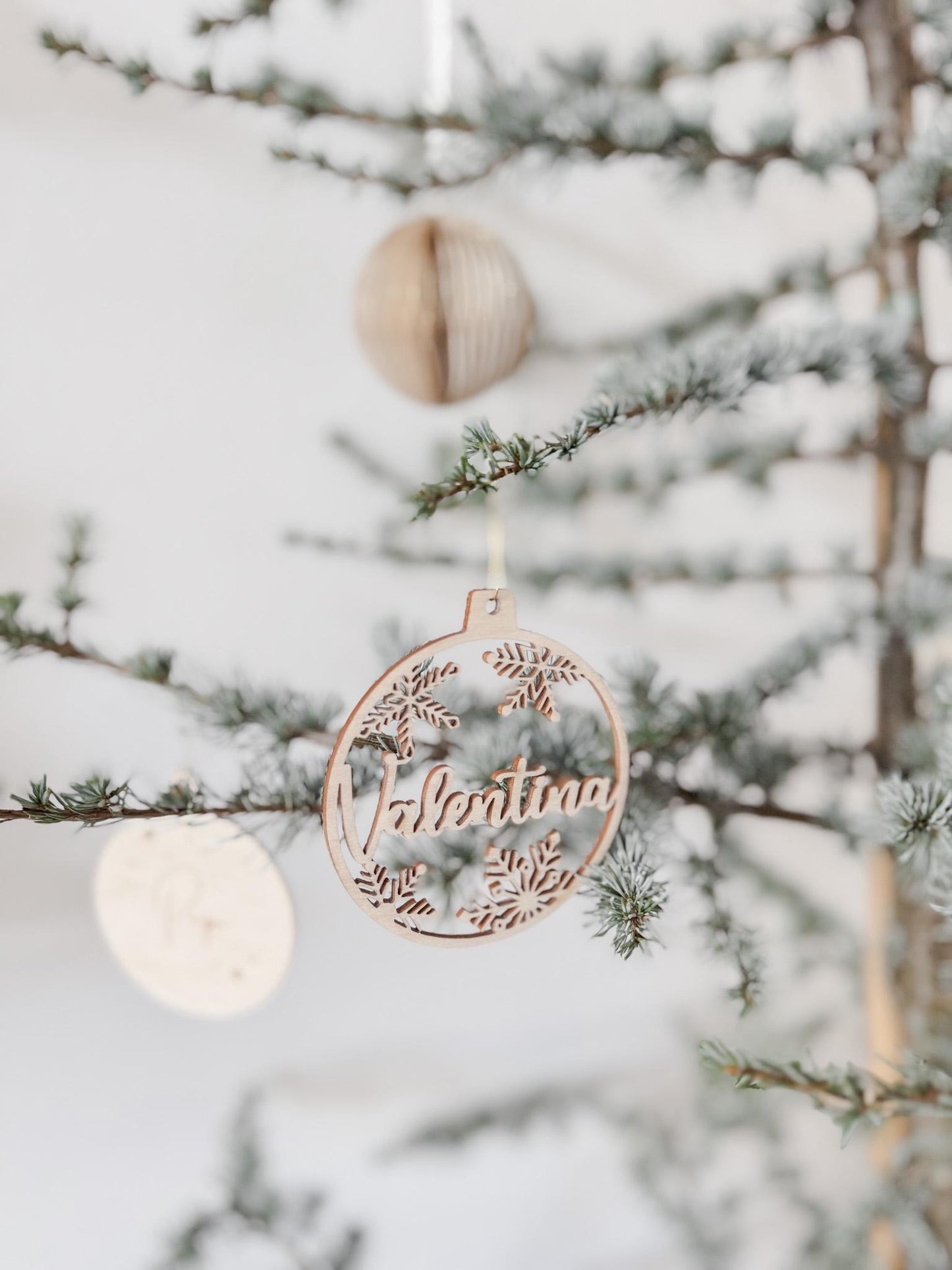 Personalisierte Christbaumkugel