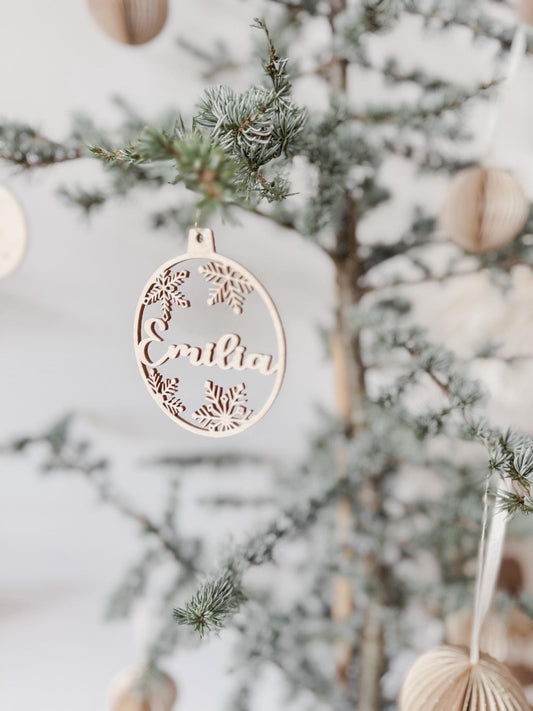 Personalisierte Christbaumkugel