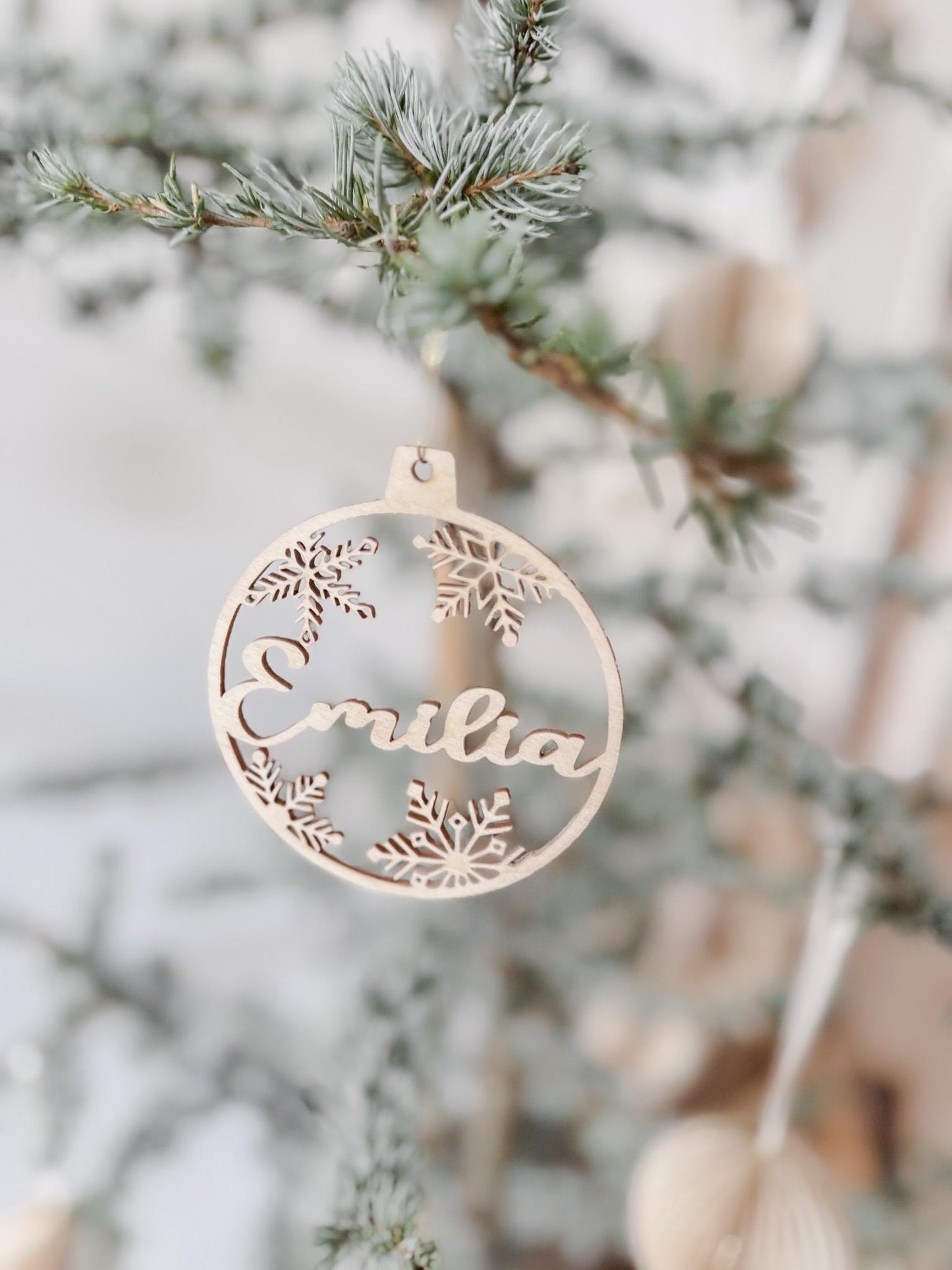 Personalisierte Christbaumkugel