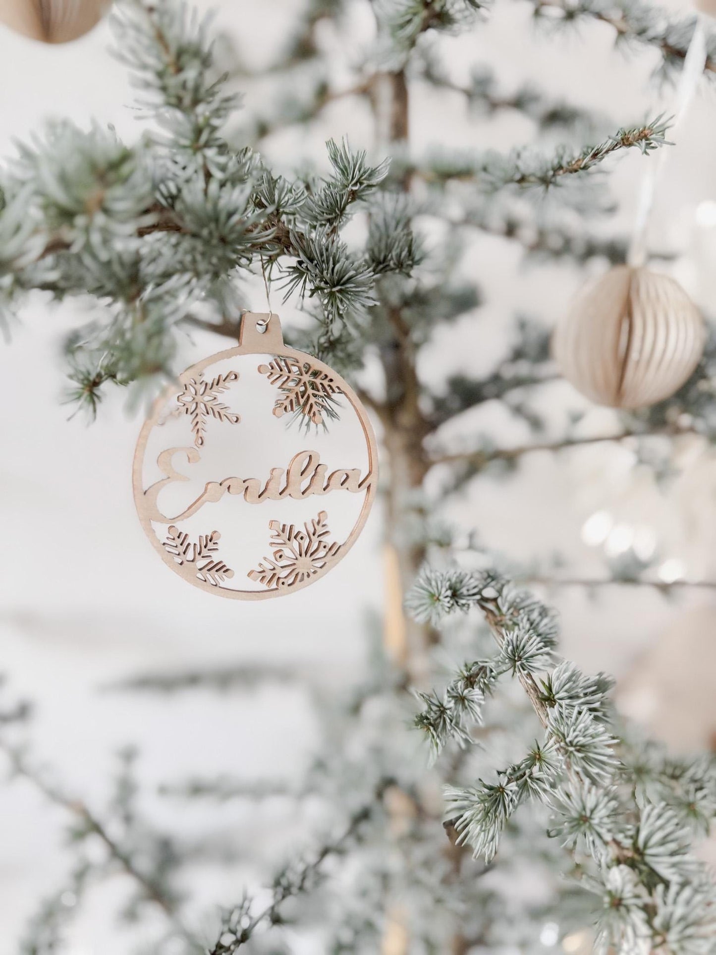 Personalisierte Christbaumkugel